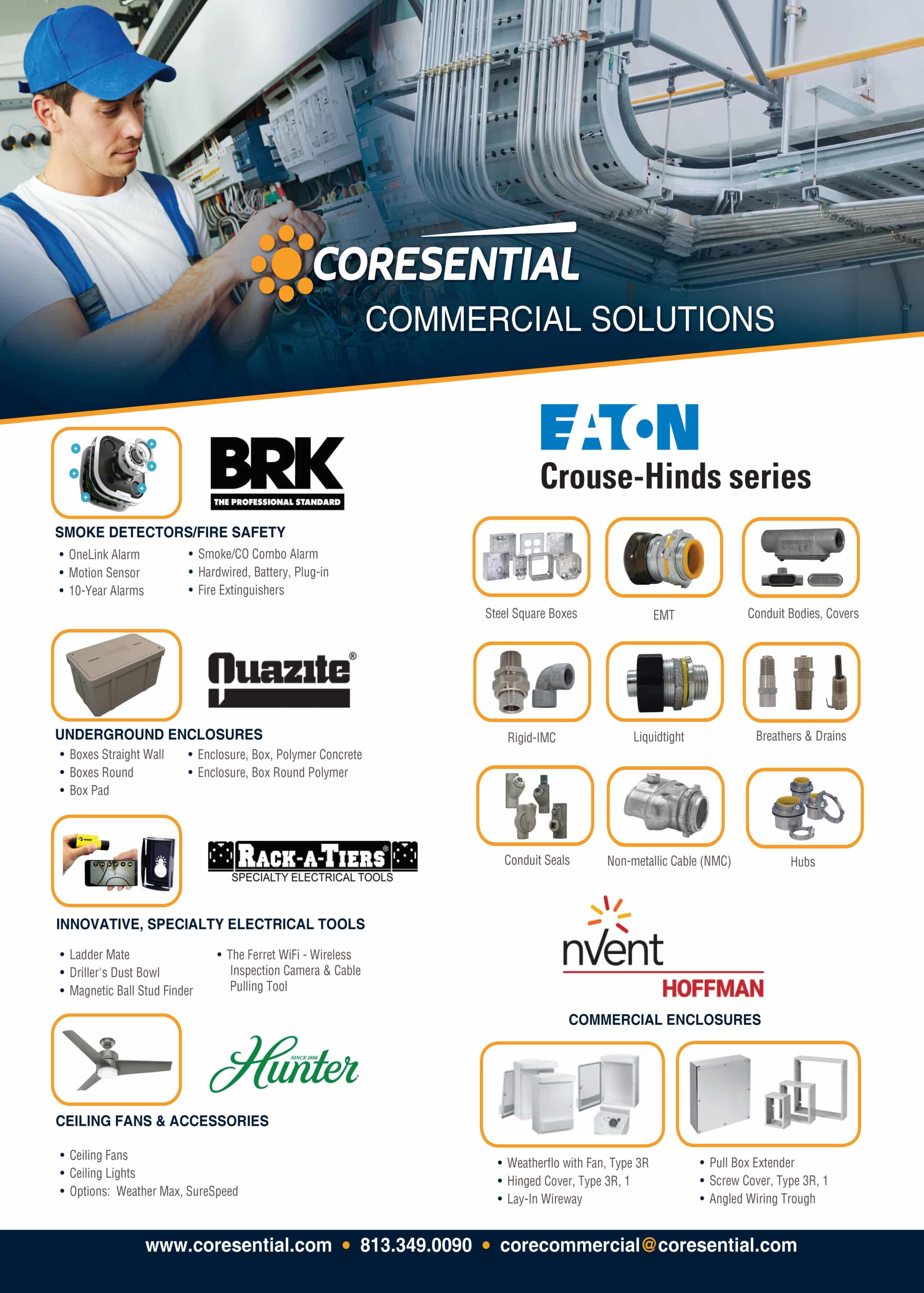 Coresential Commercial Line Card